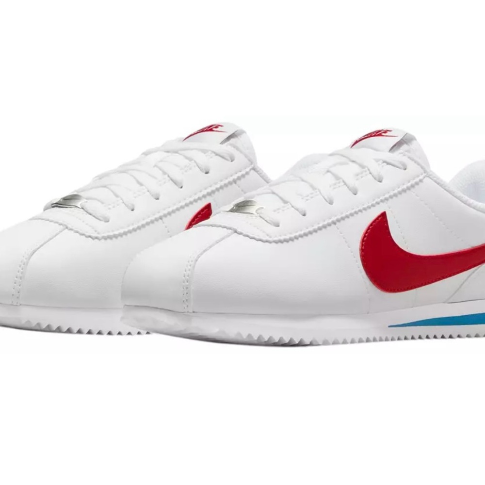 Nike Cortez Leather White / Varsity Red / Blue – Women’s Size 8 (807471-103)